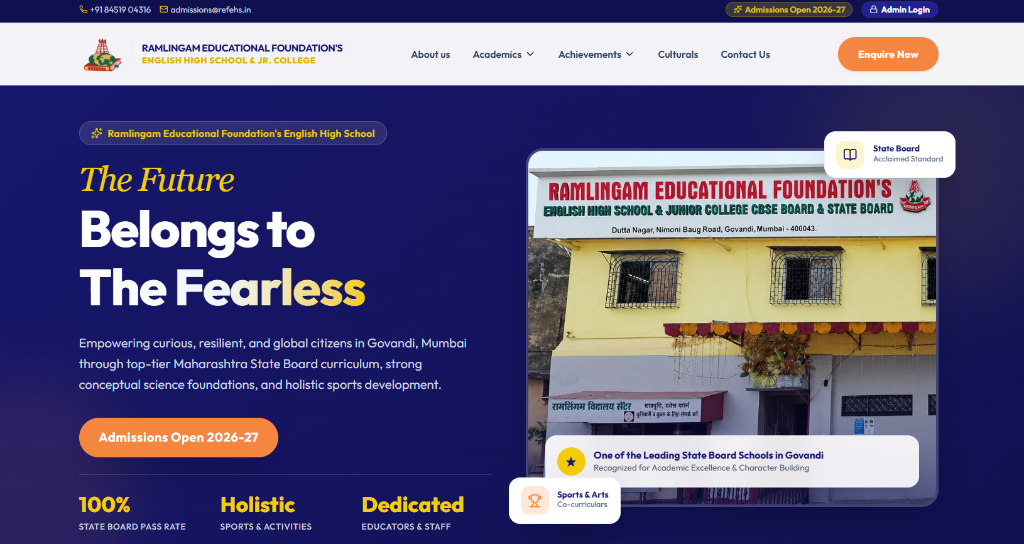 Ramlingam Educational Foundation's English High School
